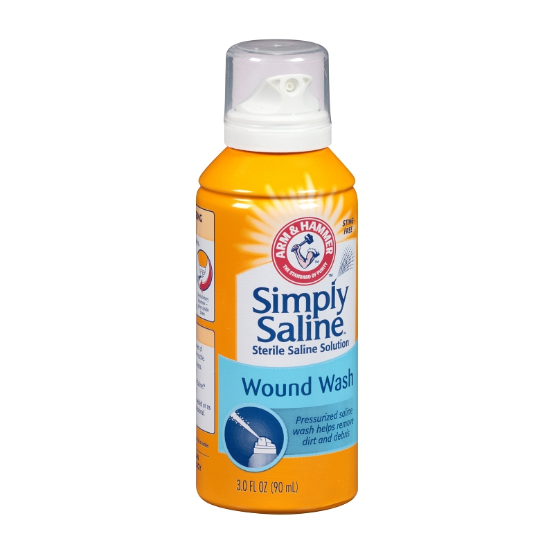 Simply Sterile Wound Wash Saline 3 oz.