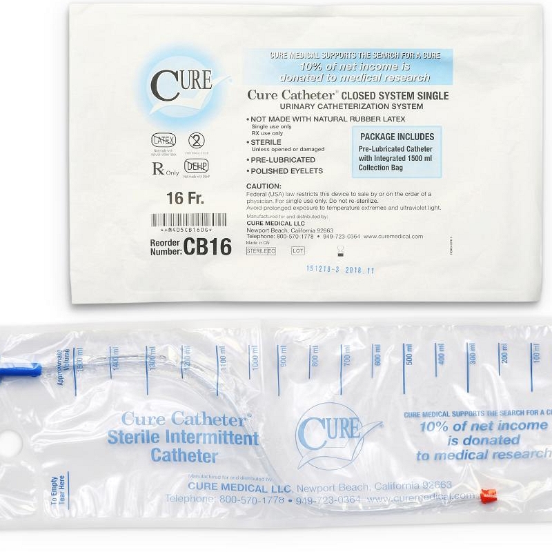 Cure Catheter Single Closed System