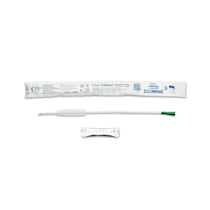 Hydrophilic Cure Catheter is designed to offer men and children comfort