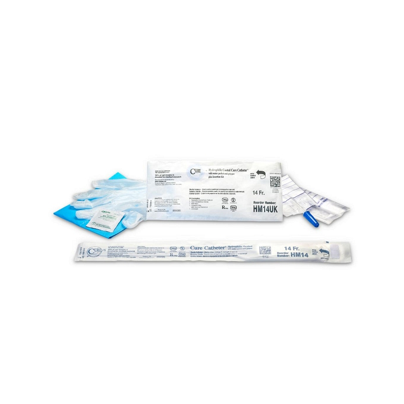 Hydrophilic Cure Catheter is designed to offer men and children comfort