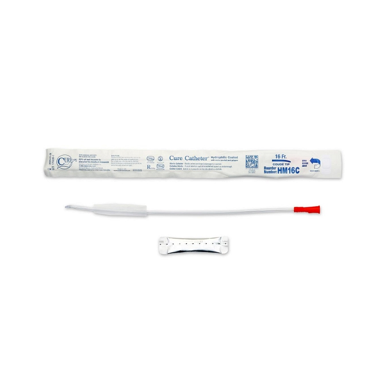 Hydrophilic Cure Catheter is designed to offer men and children comfort