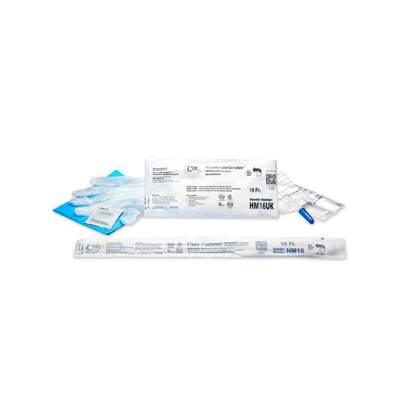 Hydrophilic Cure Catheter is designed to offer men and children comfort