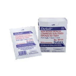 Dusoft Sterile Non-Woven Sponge 3" x 3"