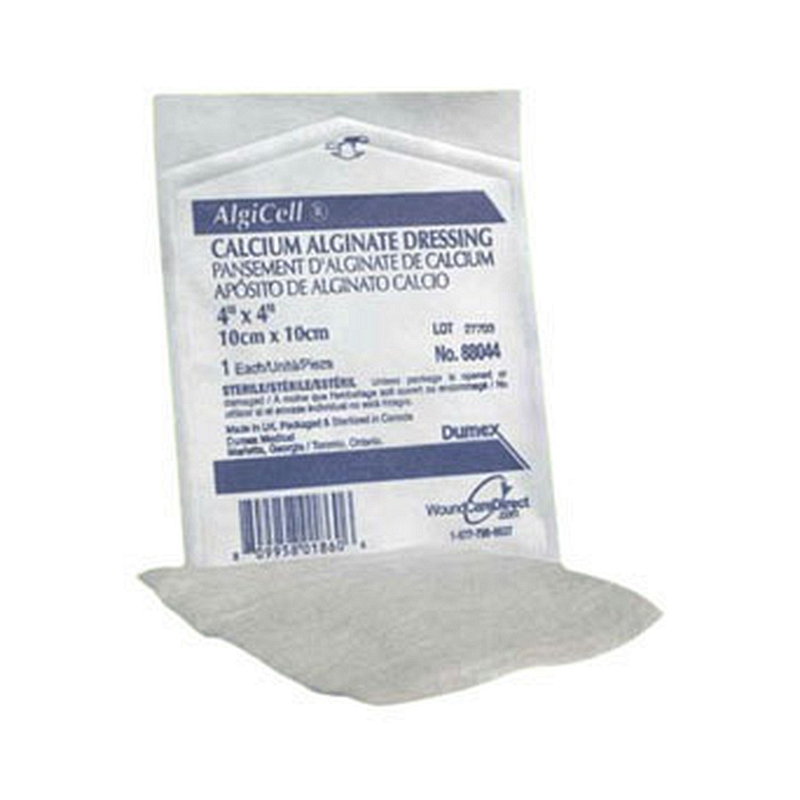 Algicell Calcium Alginate Dressing 4" x 8"