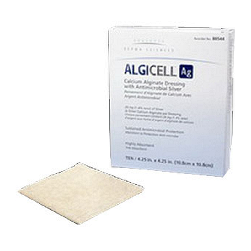 Algicell Ag Antimicrobial Silver Dressing 4" x 8"