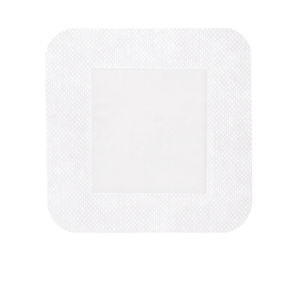 Gauze Wound Dressing with Adhesive Border