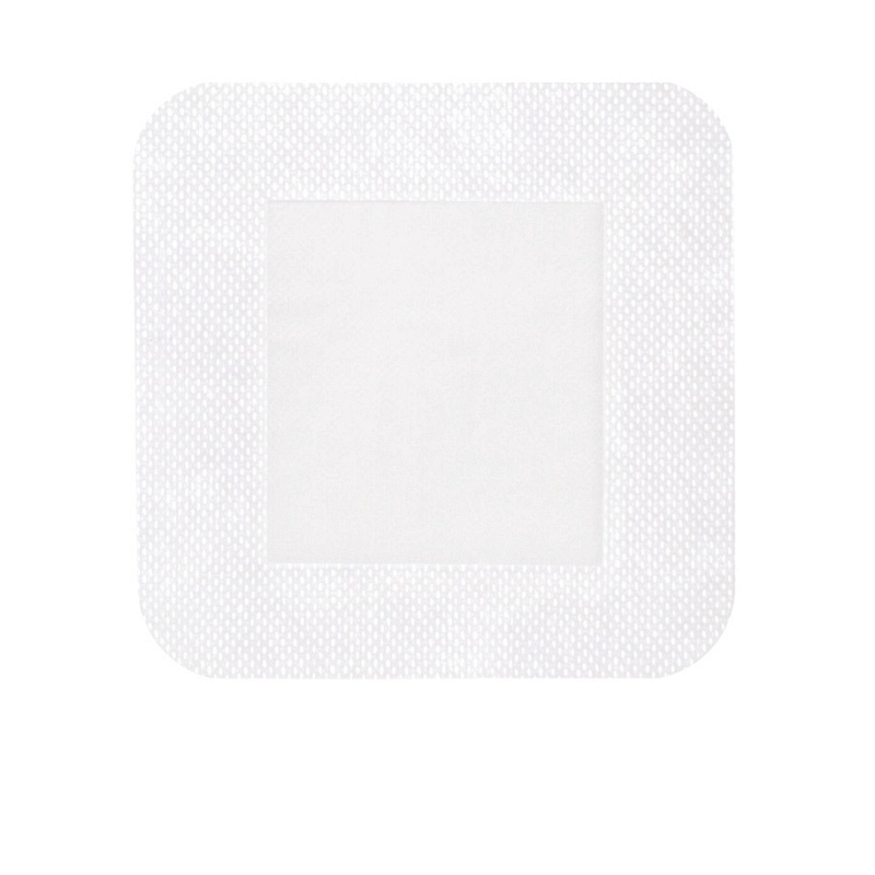 Gauze Wound Dressing with Adhesive Border