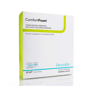 ComfortFoam Self-Adherent Soft Silicone Foam Dressing