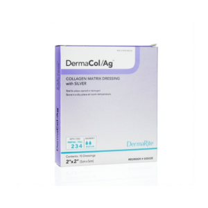 DermaCol Ag Collagen Matrix Wound Dressing with Silver