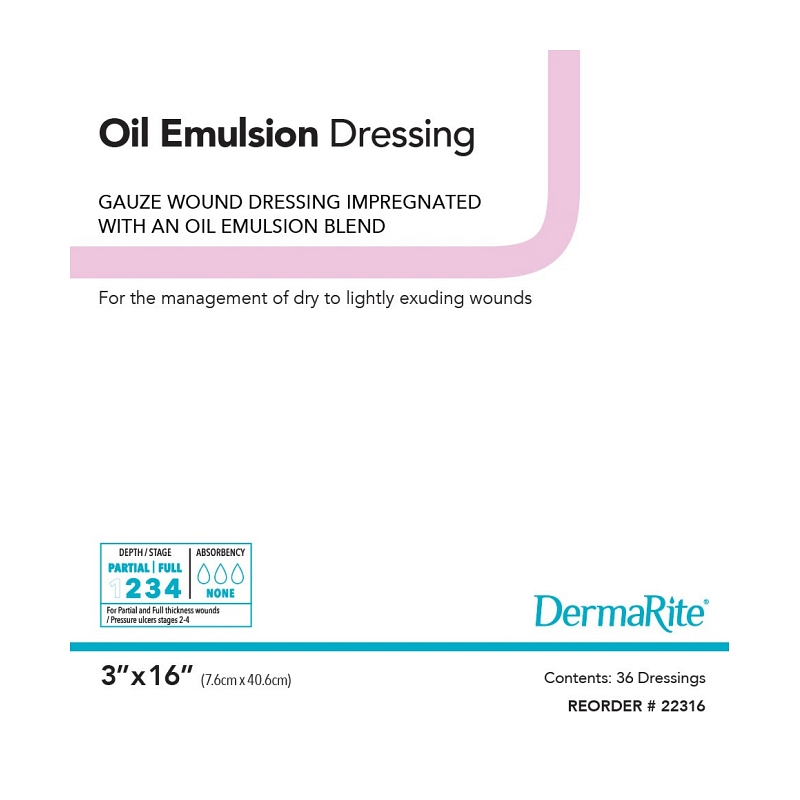 Oil Emulsion Wound Dressing