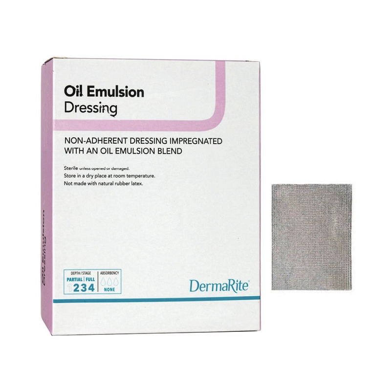 Oil Emulsion Non-Adherent Wound Dressing
