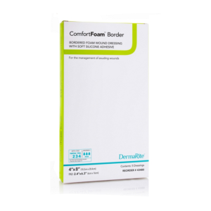 ComfortFoam Silicone Foam Border Dressing