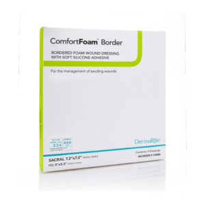 ComfortFoam Border Foam Wound Dressing with Soft Silicone Adhesive
