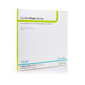 ComfortFoam Silicone Sacral Foam Dressing