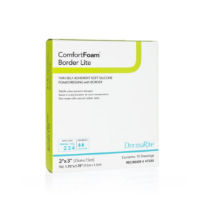 ComfortFoam Silicone Foam Border Lite Dressing