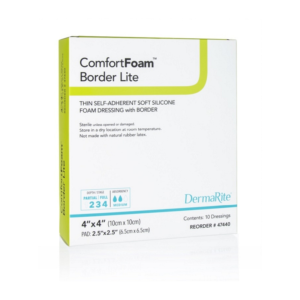 ComfortFoam Silicone Foam Border Lite Dressing
