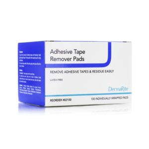 DermaRite Adhesive Tape Remover Pads.