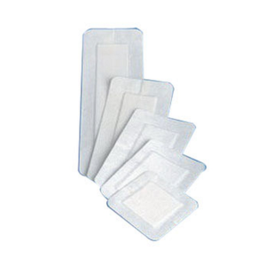 4" x 4" Convaderm plus adhesive barrier dressing with four separate layers make it the ideal dressing for many applications. Absorbs drainage and maintains moist wound healing.