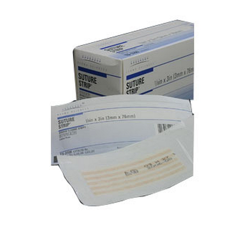 Suture Strip Flexible Wound Closure Strips 1/2" x 4" Latex-Free
