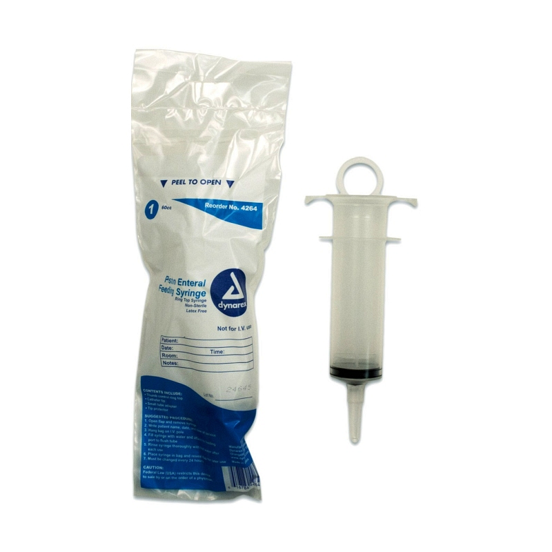 Enteral Feeding Syringe for Pole Bag 60 cc
