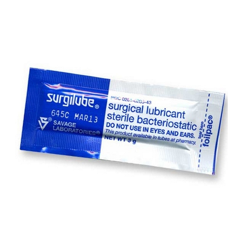 Surgilube Surgical Lubricant 3 g foilpac