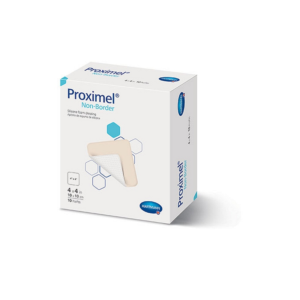 Proximel Silicone Foam Dressing with No Border