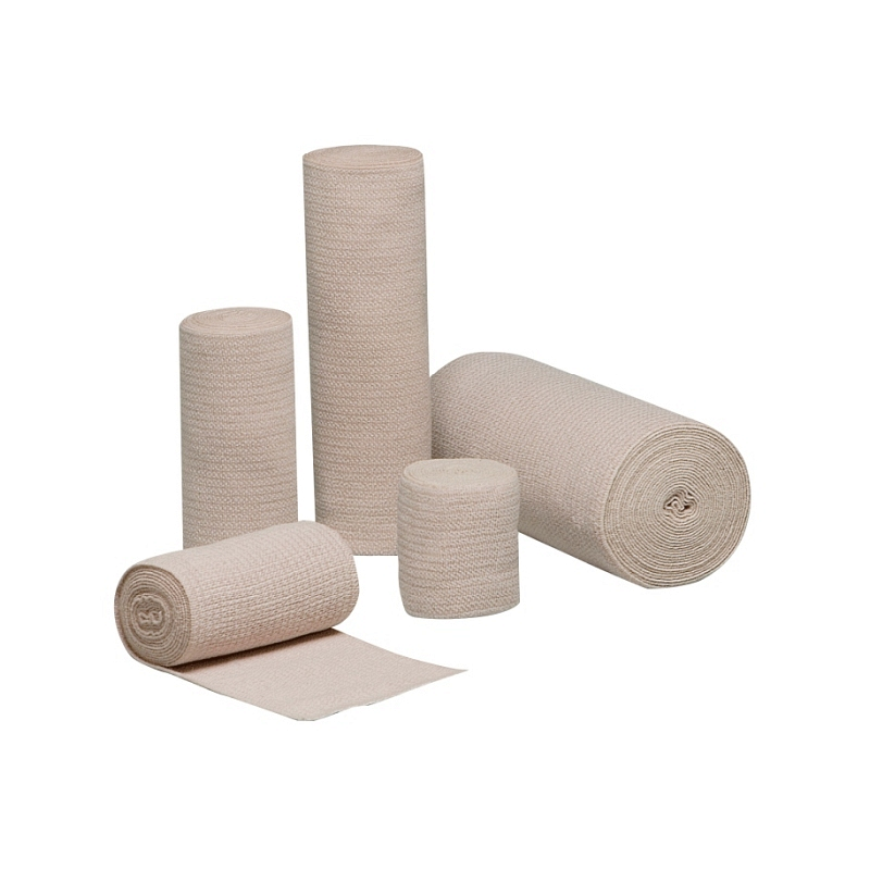 REB LF Reinforced Elastic Bandage with Clips 6" x 5 yds