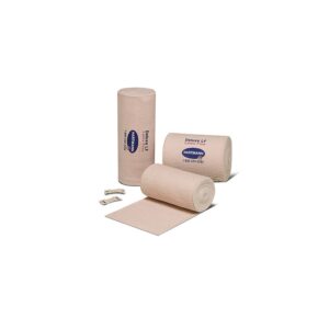 Deluxe Double Length Orthopedic Grade Elastic Bandage with Clips 6" x 11 yds