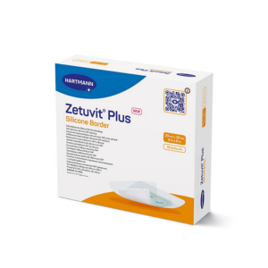 Zetuvit Plus Silicone Border Superabsorbent SAP Dressing with Silicone Adhesive