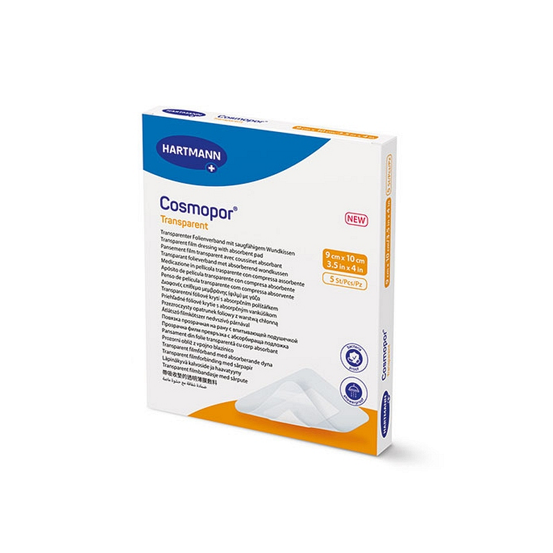 Cosmopor Transparent  3.5" x 4"