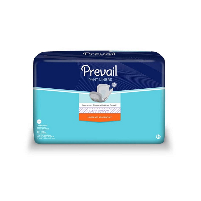 Prevail Pant Liner Elastic Large Plus 13" x 28"