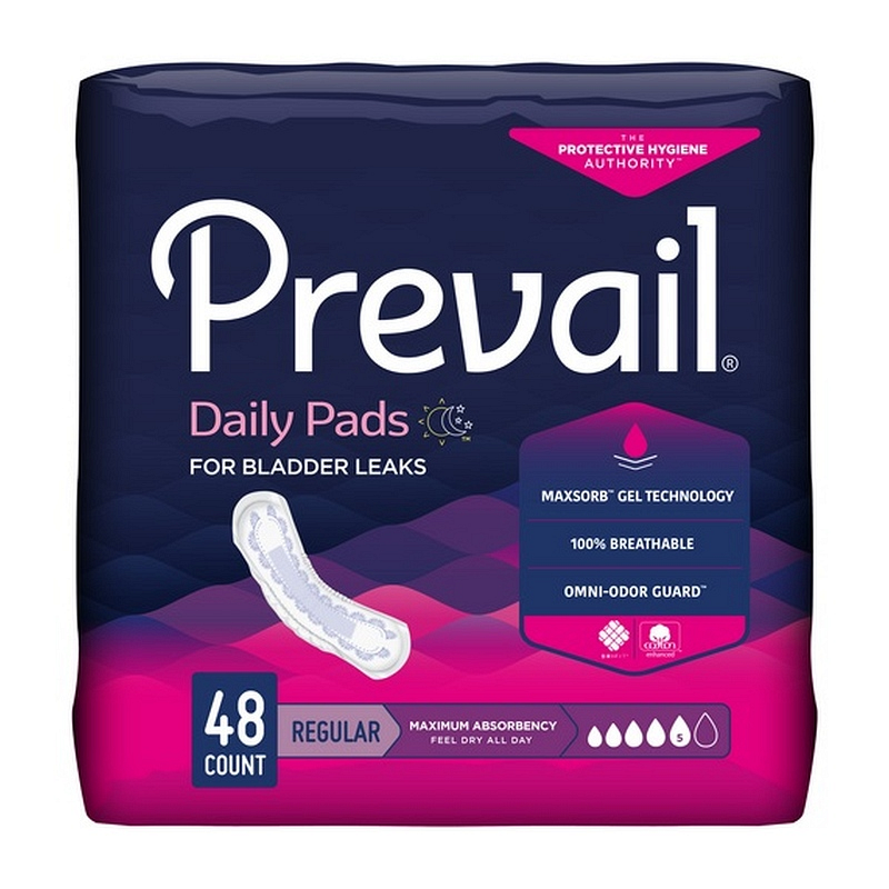 Prevail bladder control pad