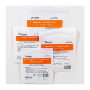 Gentell Bordered Foam Dressing