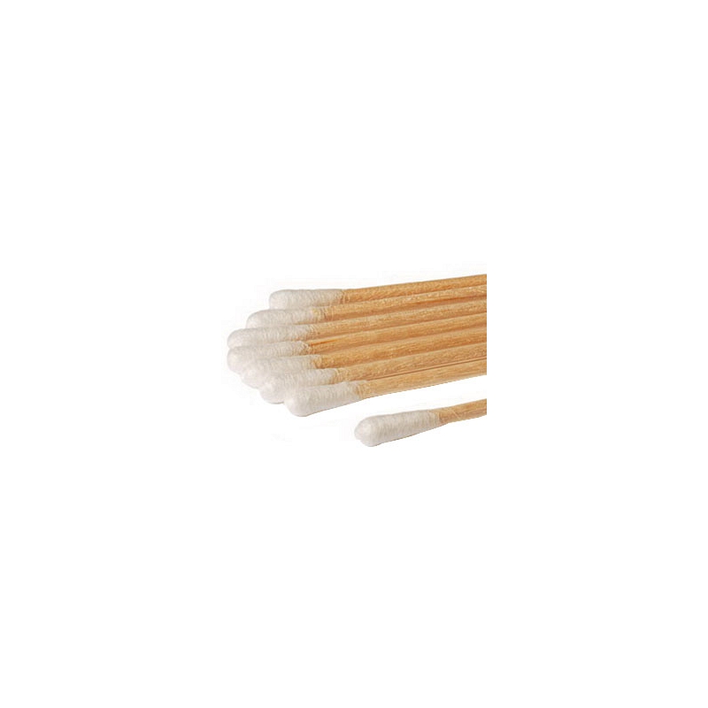 Sterile Cotton-Tip Applicator with Wood Handle 6"
