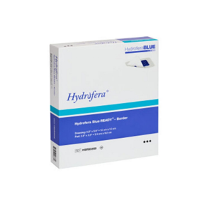 Hydrofera Blue Ready Border Antibacterial Foam Dressing with Silicone Border