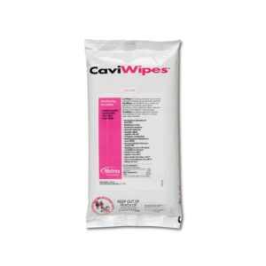 CaviWipes Surface Disinfectant Wipe Flat Pack 7 x 9 Non-Sterile