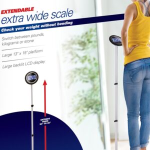 Extendable Large Display Weight Scale