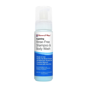 No-Rinse Shampoo and Body Wash