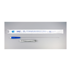 TruCath Hydrophilic Catheter with water bag and touch free sleeve