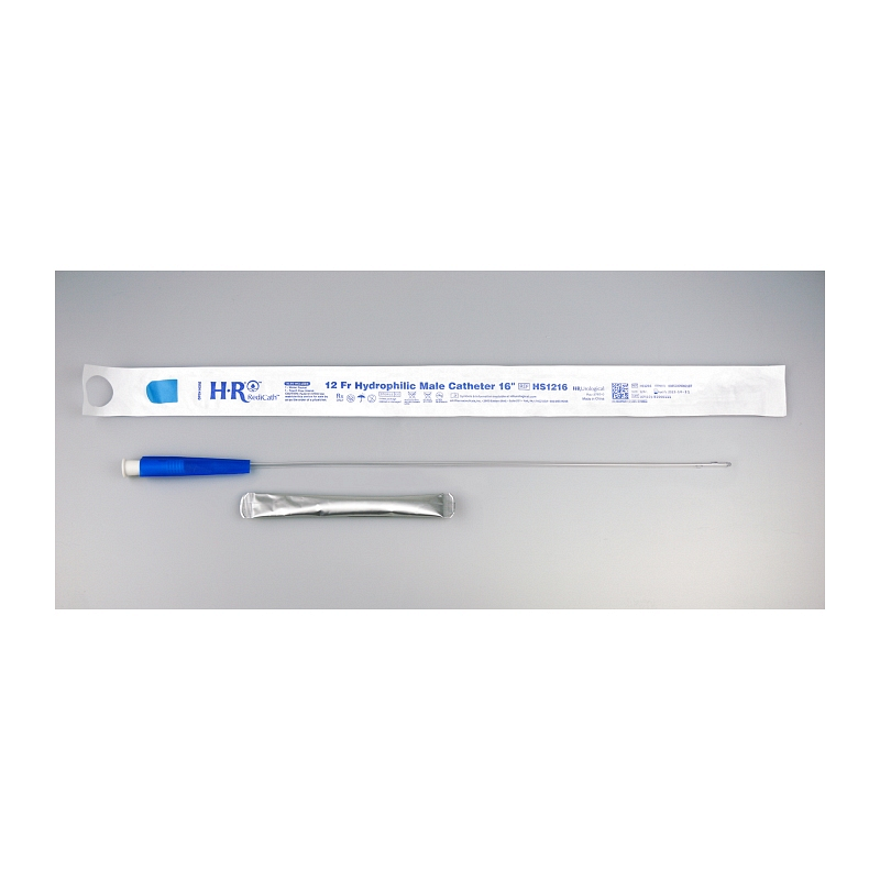 TruCath Hydrophilic Catheter with water bag and touch free sleeve