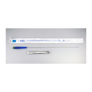 TruCath Hydrophilic Catheter with water bag and touch free sleeve