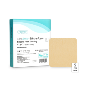 MedVance Non-Bordered Silicone Foam Dressing