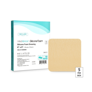MedVance Non-Bordered Silicone Foam Dressing