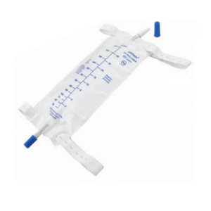 AMSure Urinary Leg Bag with Push-Pull Valve and Straps