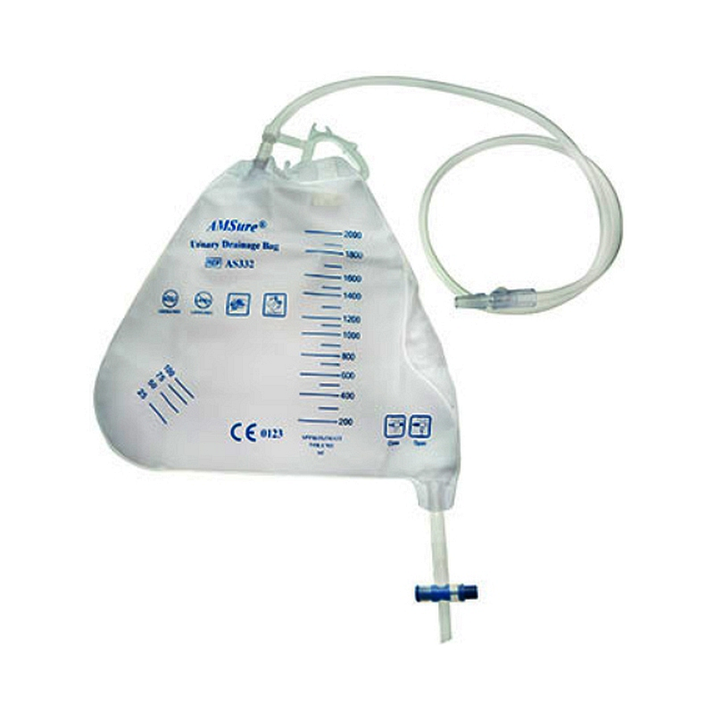 Urinary Drainage Bag with Anti-Reflux Valve