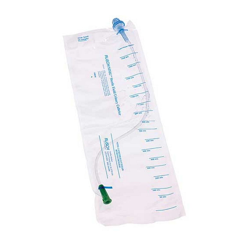 Closed-System Intermittent Catheter with Introducer Tip 16 fr