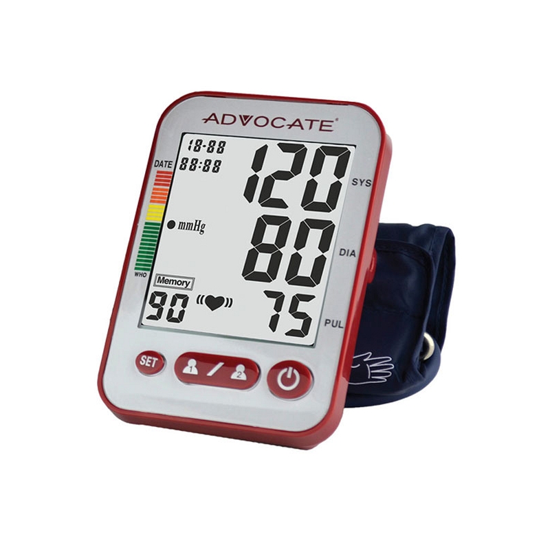 Advocate Upper Arm Blood Pressure Monitor with Extra Large Cuff