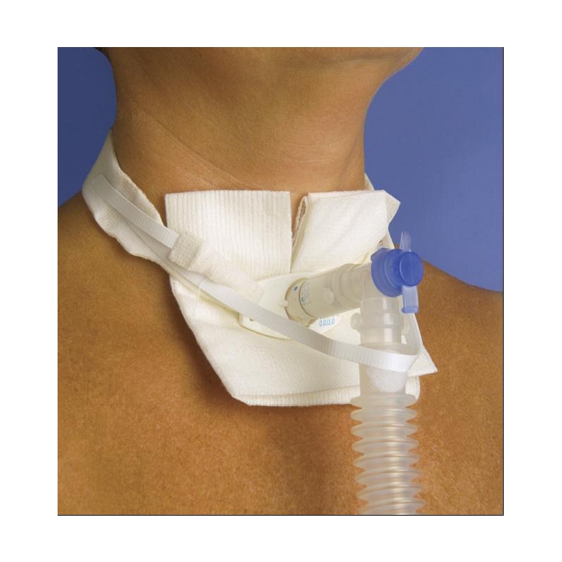 One-Piece Adult Trach-Tie with Ventilator Anti-disconnect Device