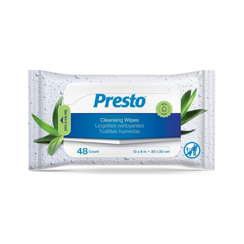 Disposable Adult Washcloth.