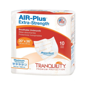 Tranquility AIR-Plus Extra-Strength Breathable Underpad
